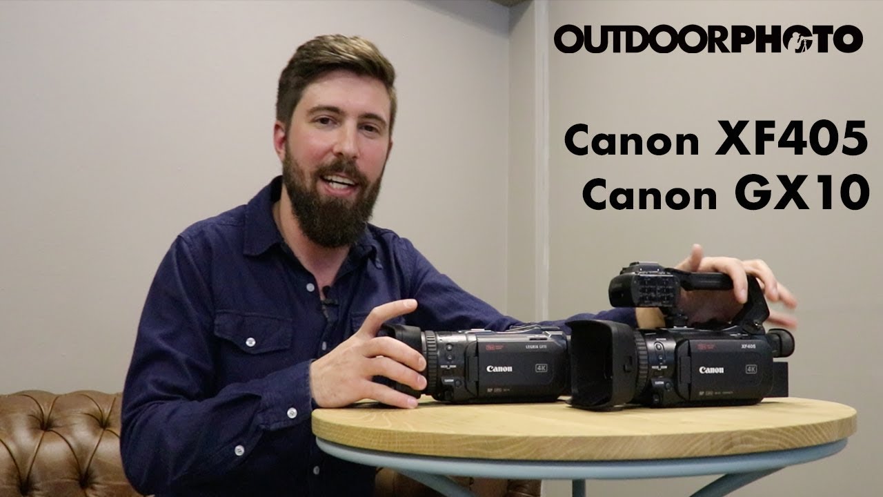 Canon XF405 and Canon GX10