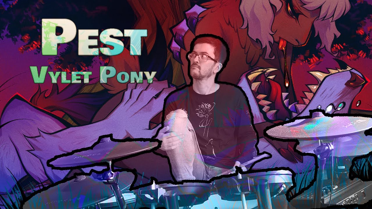 Pest - Vylet Pony - Drum Cover (Livestream Highlights)