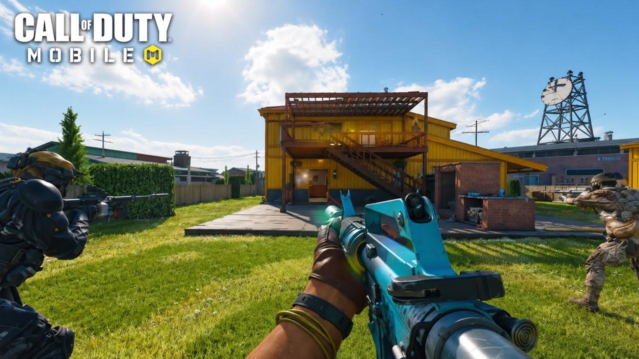 NEW BO6 Nuketown in COD Mobile 😱 Feels Like Warzone PC | MAX Graphics Gameplay