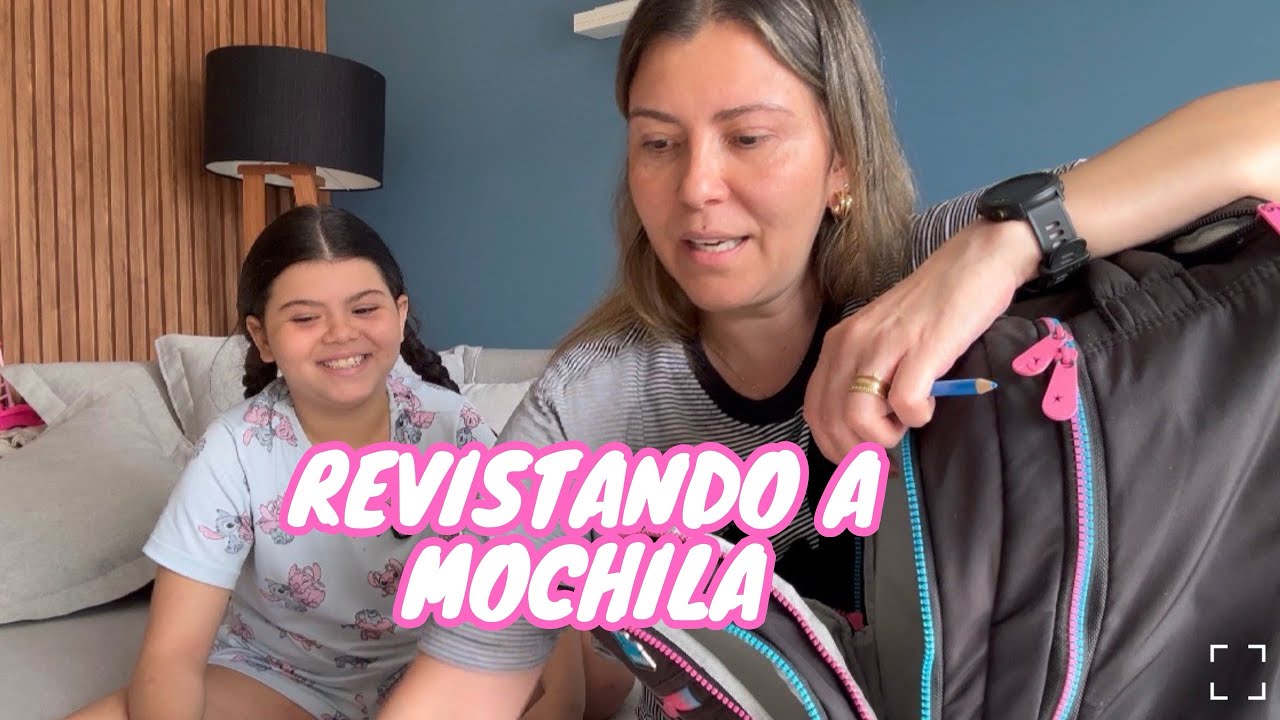 Minha mãe revistou minha mochila! #revistandomochila
