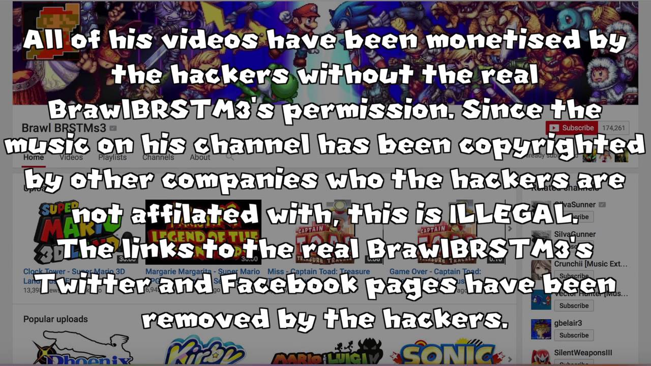 BrawlBRSTMS3 has been HACKED by Chinese scammers!