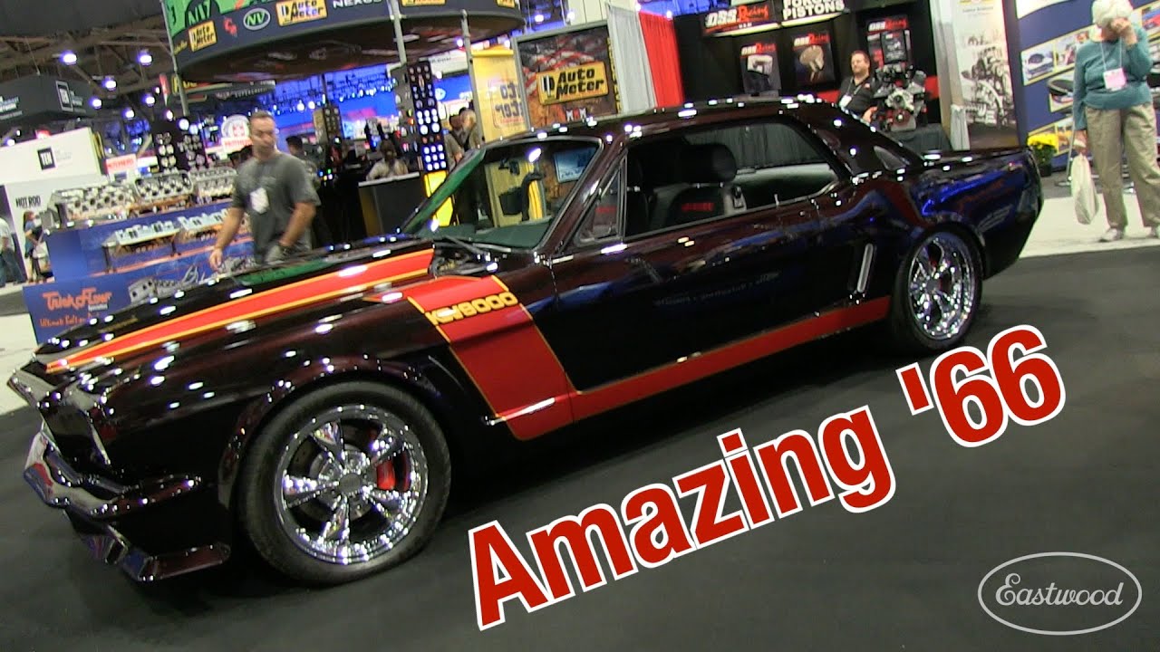 1966 Mustang - 750 Horsepower - Tons of Mods - Coke Bottle Shape - Kevin Tetz & Eastwood