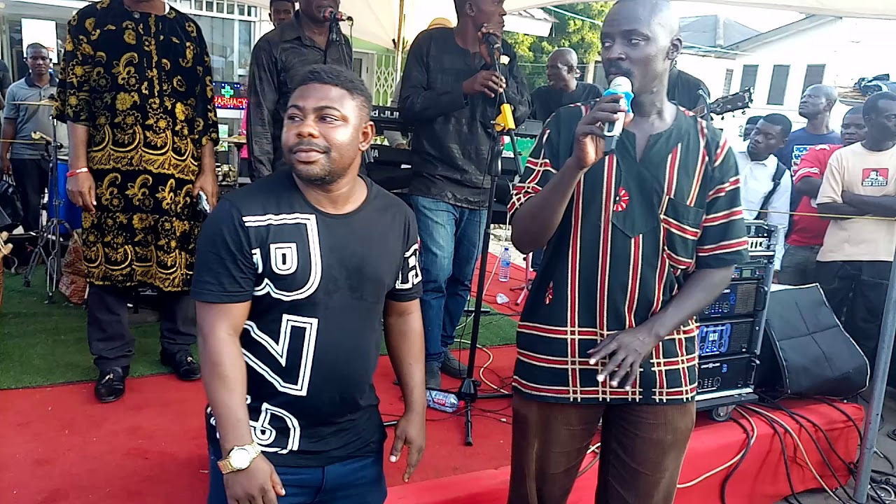 Nana Kwame Ampadu composed a song to advise Adofo Jnr & Ampadu Jnr