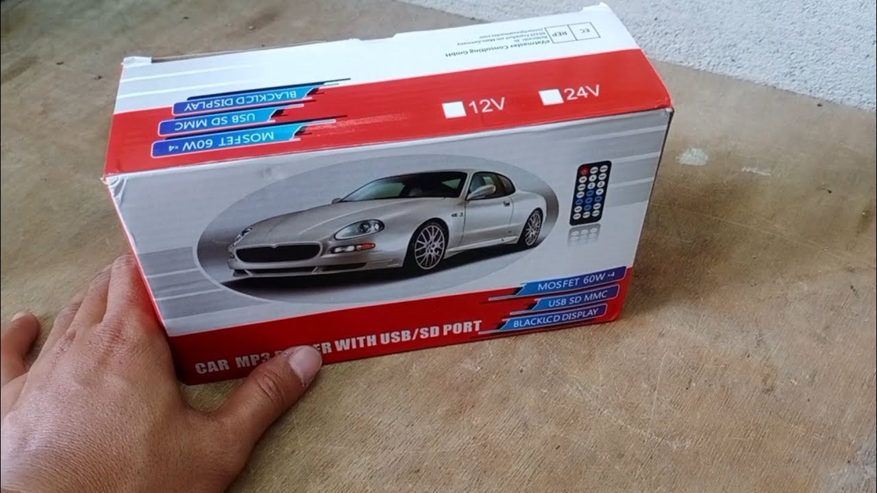CAR MP3 PLAYER USB SD PORT WIRING AND TESTING