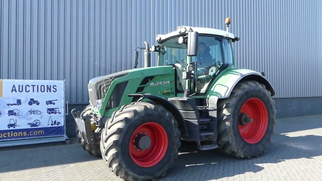 2011, Fendt 819 for sale at VDI auctions, Deurne, The Netherlands