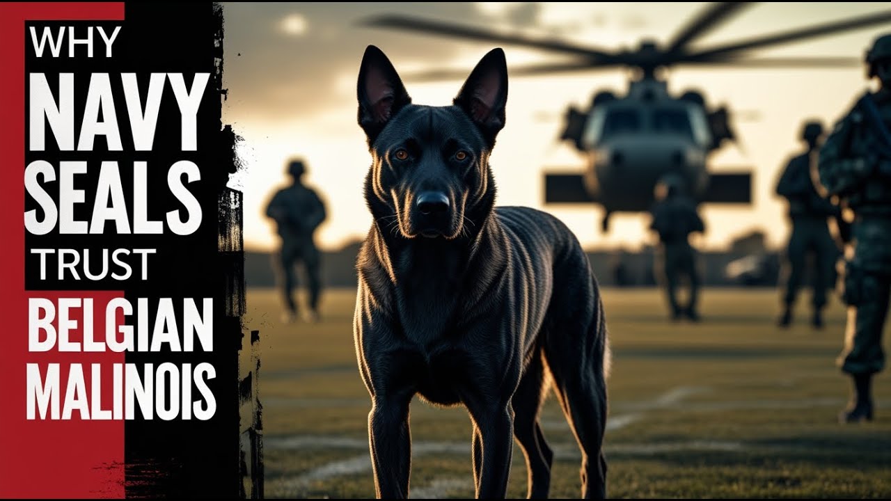 Why Navy SEALs Only Trust the Belgian Malinois 🐕‍🦺 | The Ultimate Military Dog