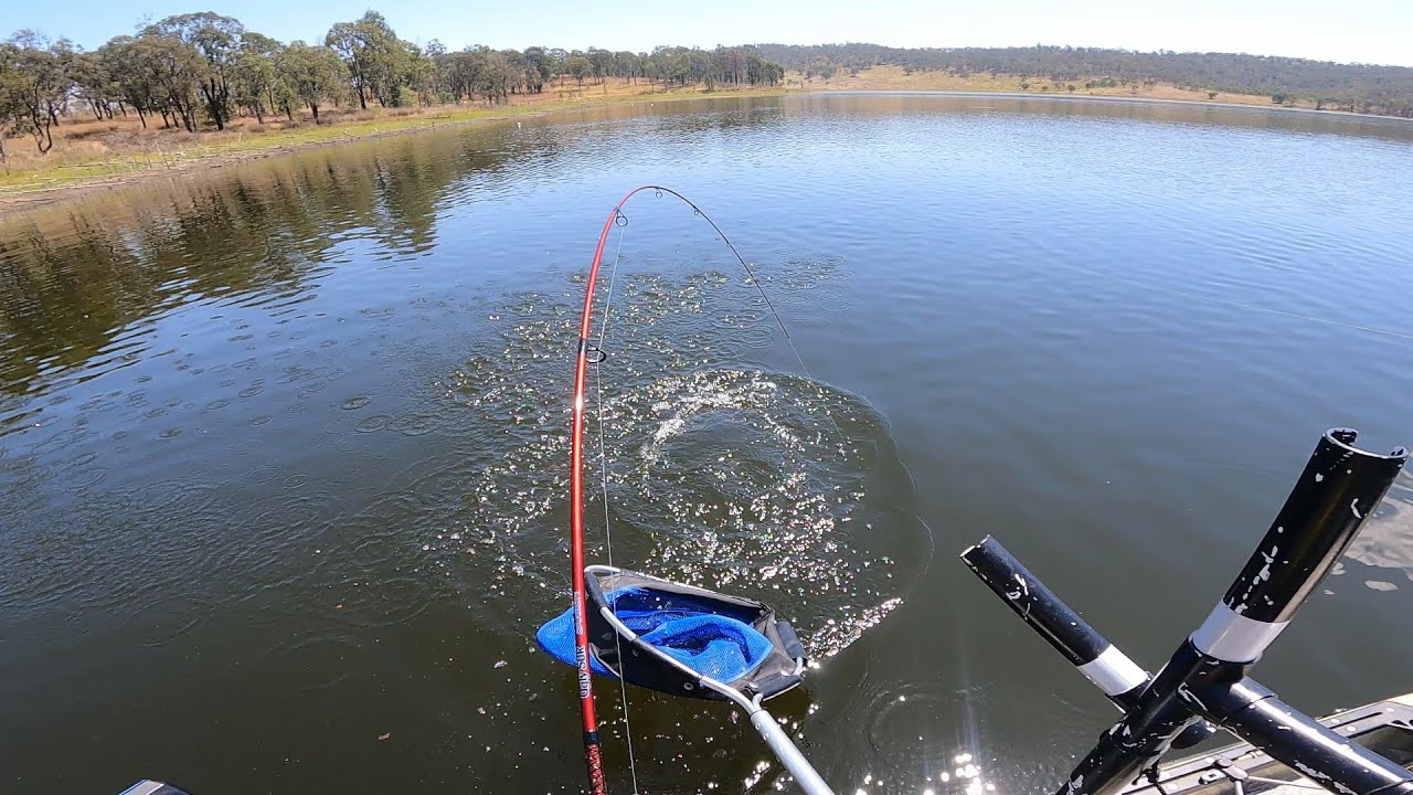 Fishing at Cressbrook Dam  - September 2023
