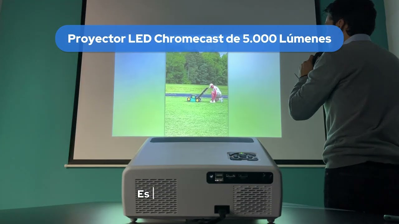 Proyector LED Chromecast de 5.000 L&uacute;menes | VTA