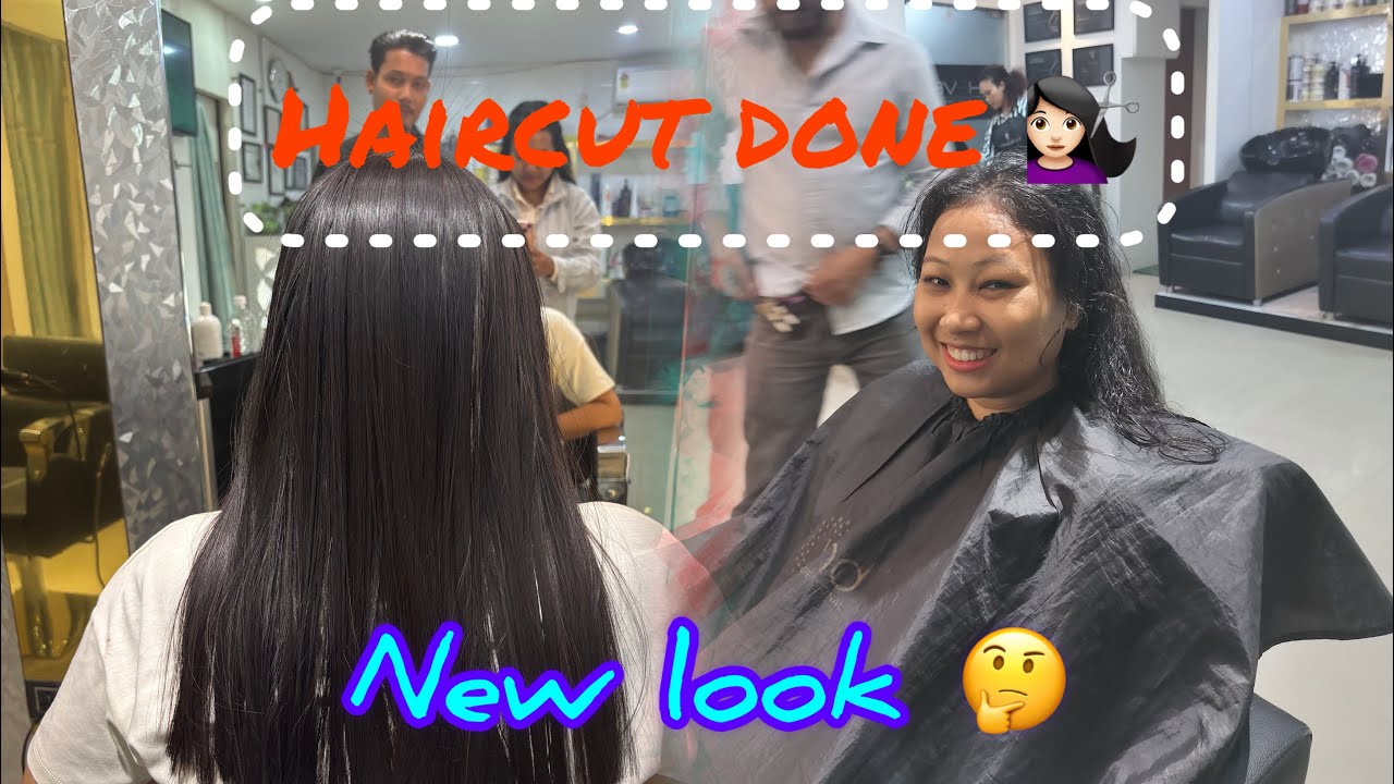 New look 🤔 // Haircut koribo golu 💇🏻‍♀️                           #viralvideo #hairstyle #bithorai 