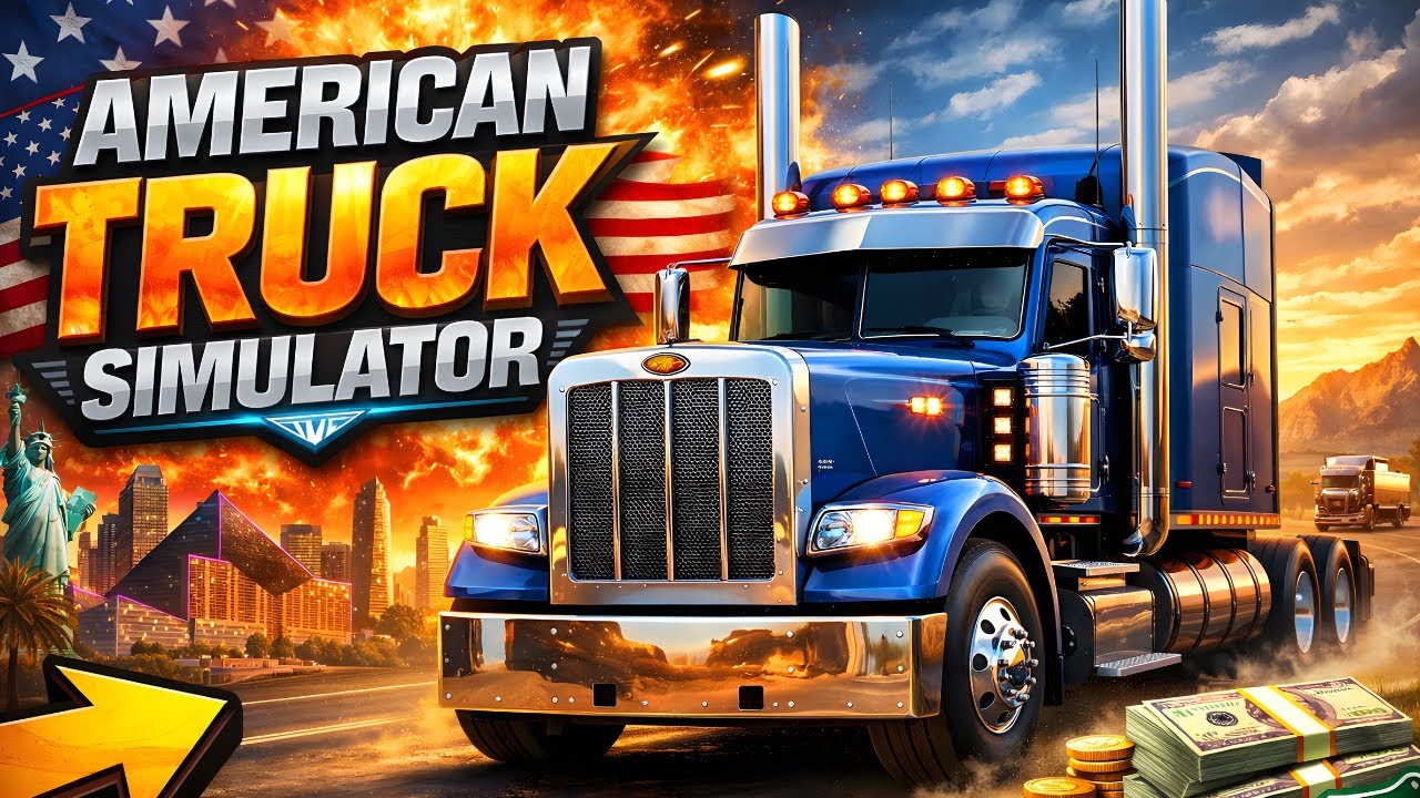 Transportando Carga Dinâmica Realista no American Truck Simulator”