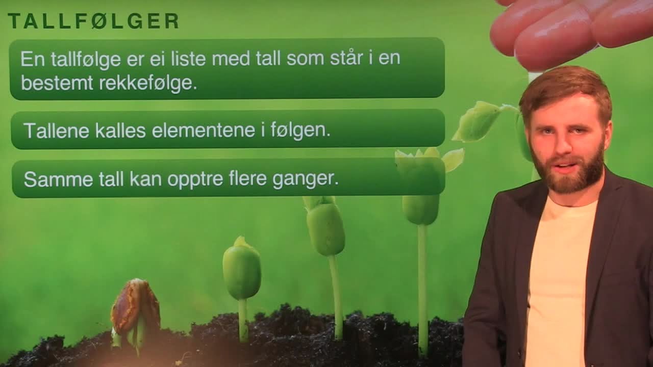Matematikk R2: Tallfølger