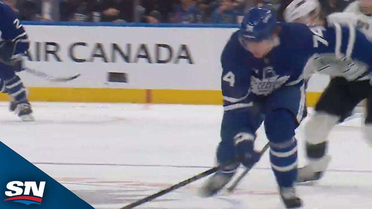 Bobby McMann's Shot Trickles In For A Maple Leafs Breakaway Goal