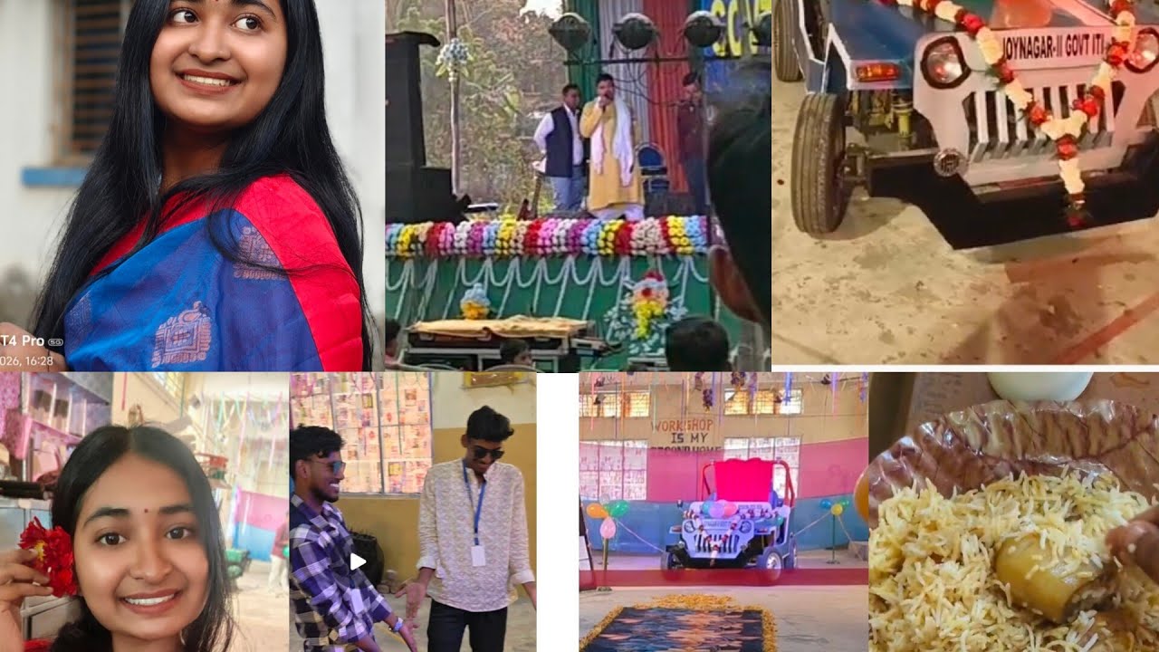 ITI College Social 🥰 .. Project ki Holam।। ? কলেজে প্রোগ্রাম ।।