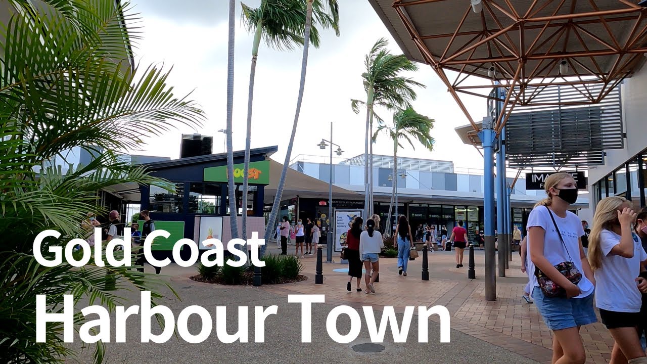 [4K] Best Walking on Harbour Town outlets, Gold Coast