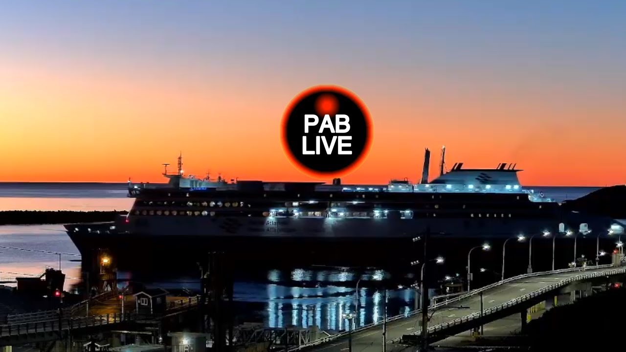 PAB LIVE – Storm Alert - Harbour Cam (24/7) | Tilley Cam | Port aux Basques, NL