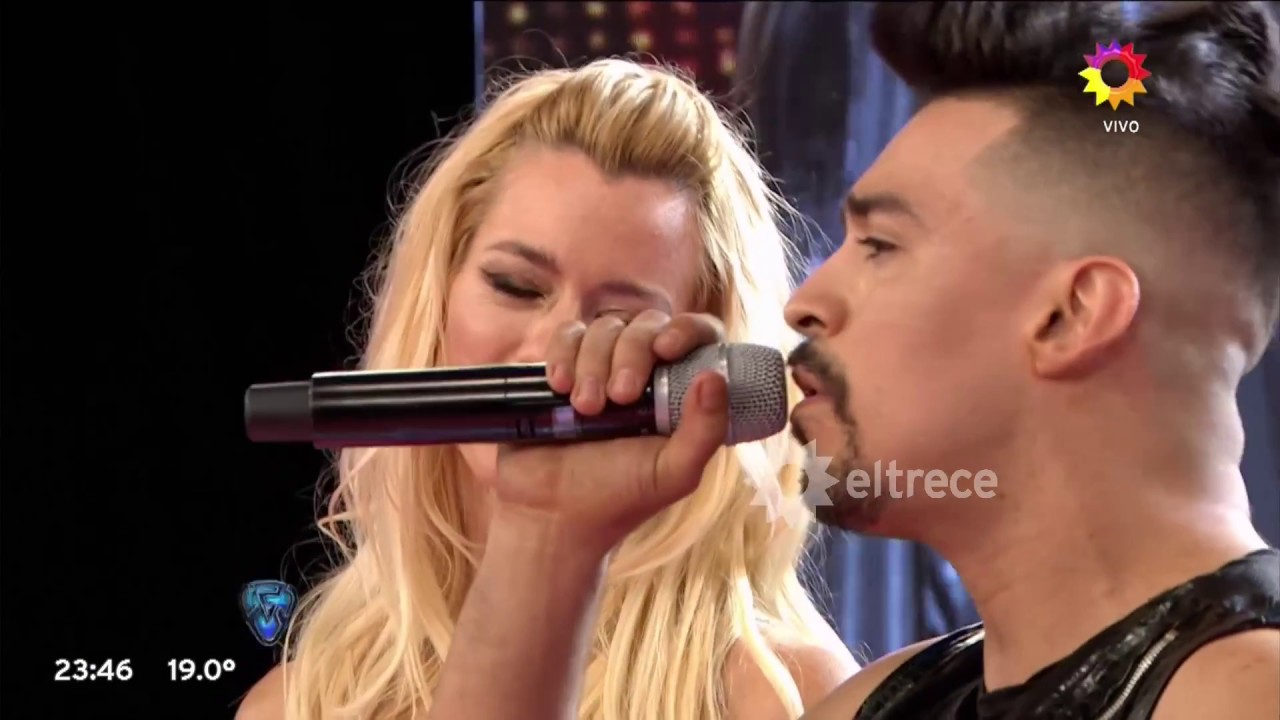 Jorge Moliniers se anim&oacute; a cantarle a Nicole Neumann