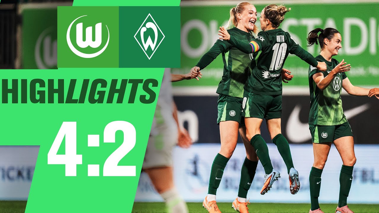 Souver&auml;ner Heimsieg | Highlights | VfL Wolfsburg - SV Werder Bremen