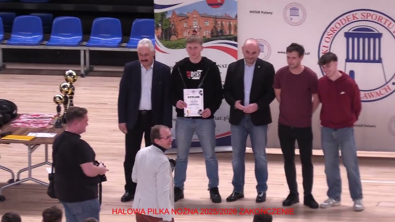 ZAKOŃCZENIE  LIGI HALOWEJ PIŁKI NOŻNEJ 2025 2026
