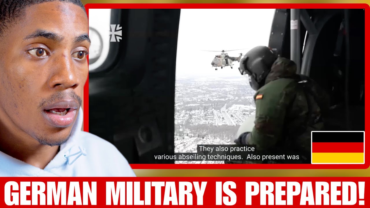 American Reacts to German Military Winter Training with NATO