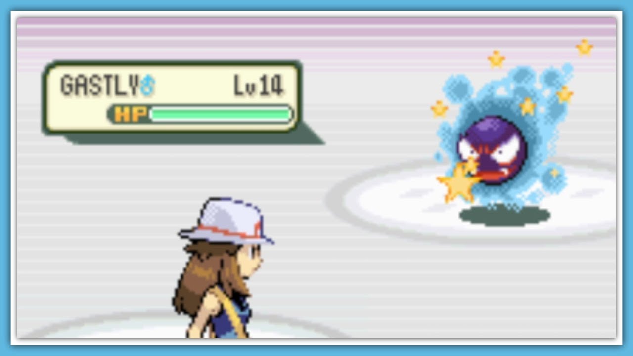 LIVE AND RANDOM?!?!?! Shiny Gastly While Trolling on LeafGreen