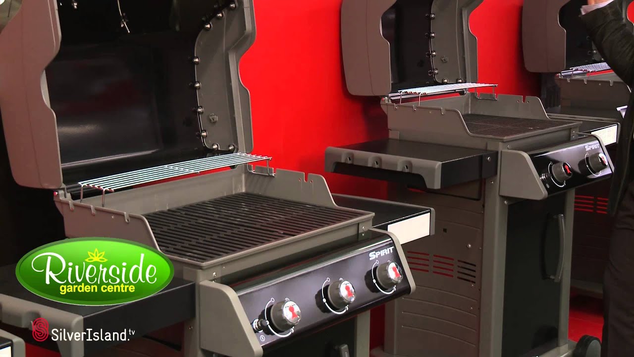 Product Demonstration - Riverside garden centre BBQ Spirit range ( SilverIslandTv)