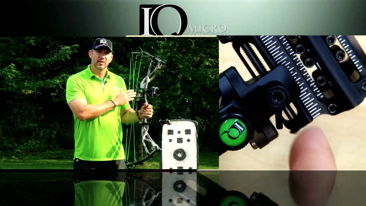 IQ MICRO BOWSIGHT with Retina Lock technology