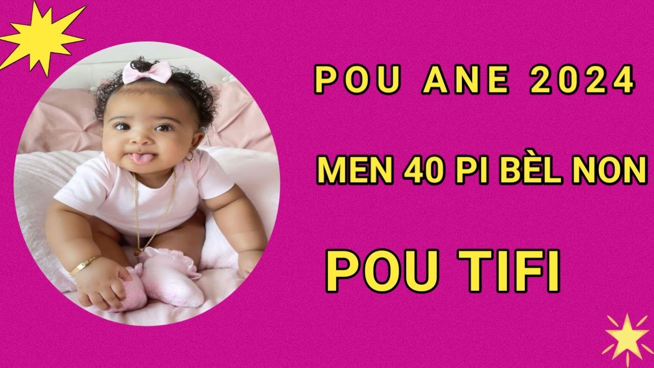 MEN 40 PI BÈL NON POU TIFI