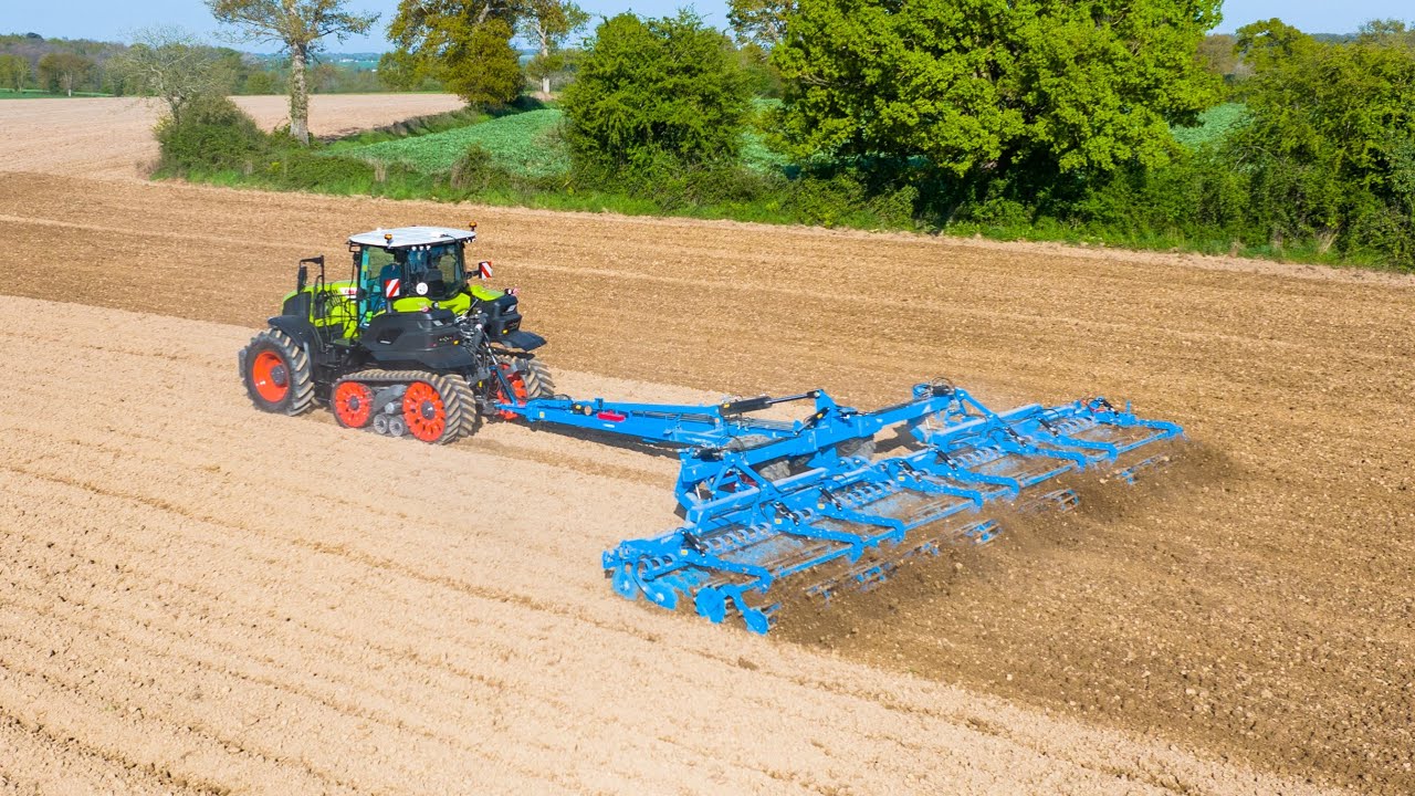 LEMKEN GIGANT 10 HELIODOR 12M & CLAAS AXION 960 TT | XXL TRAVAIL DU SOL 2023
