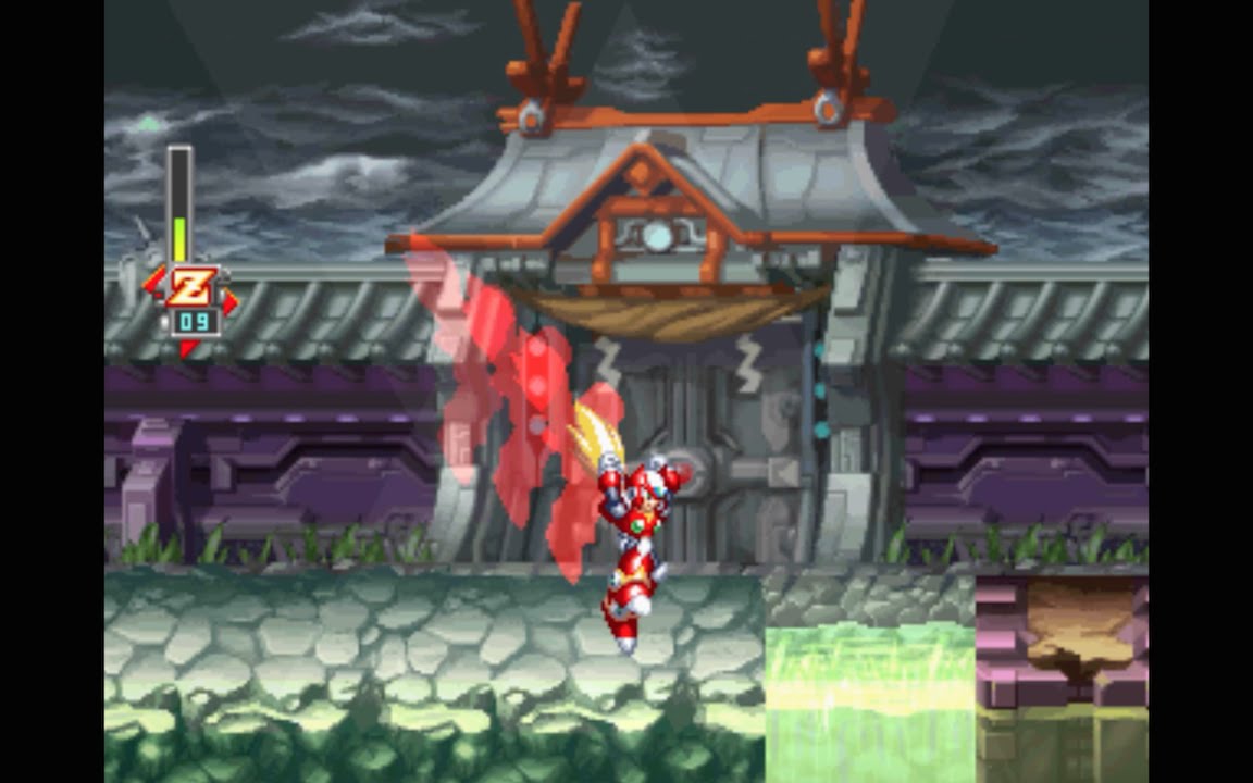 Mega Man X6: Rainy Turtloid Stage (Zero) [1080 HD]