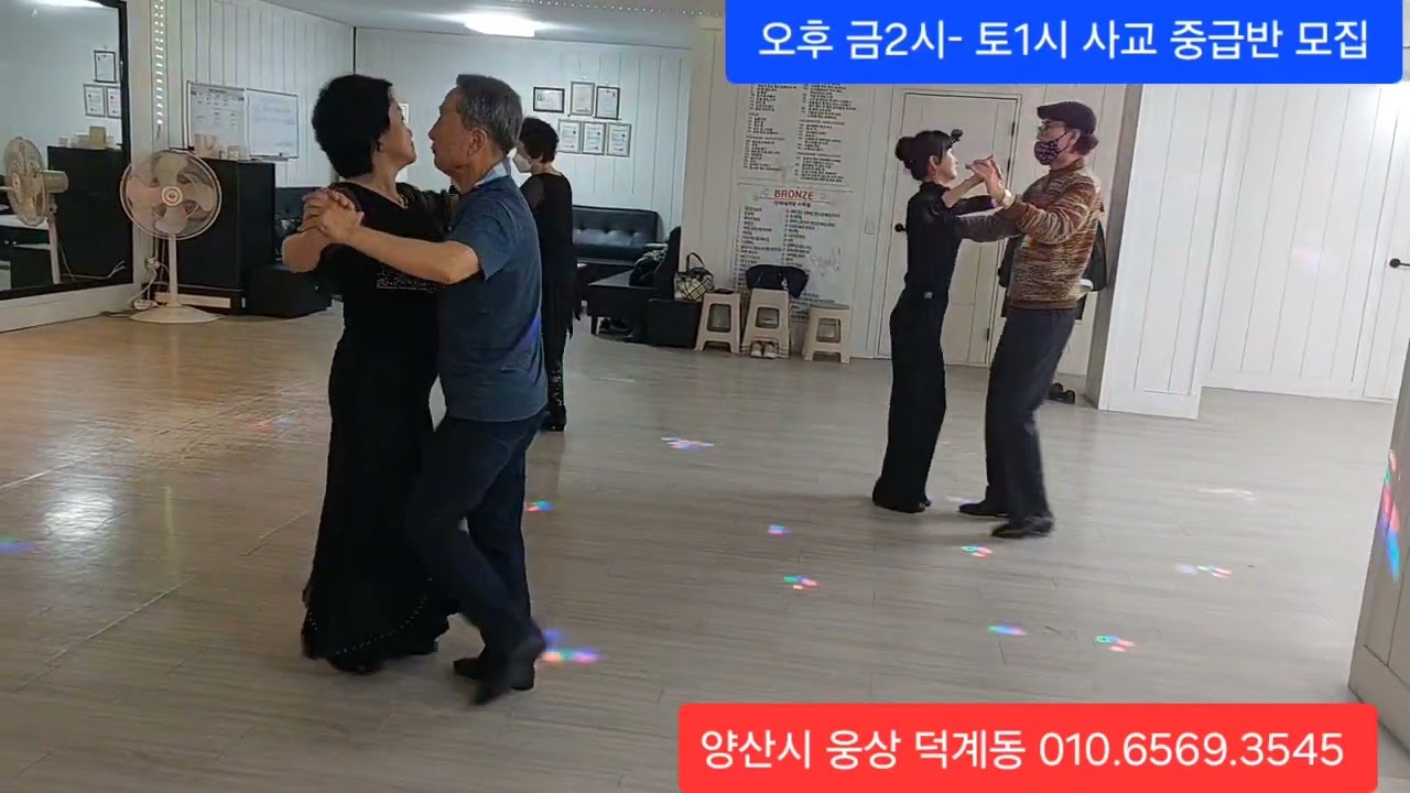 #3월 #사교댄스 #중급반 #모집 