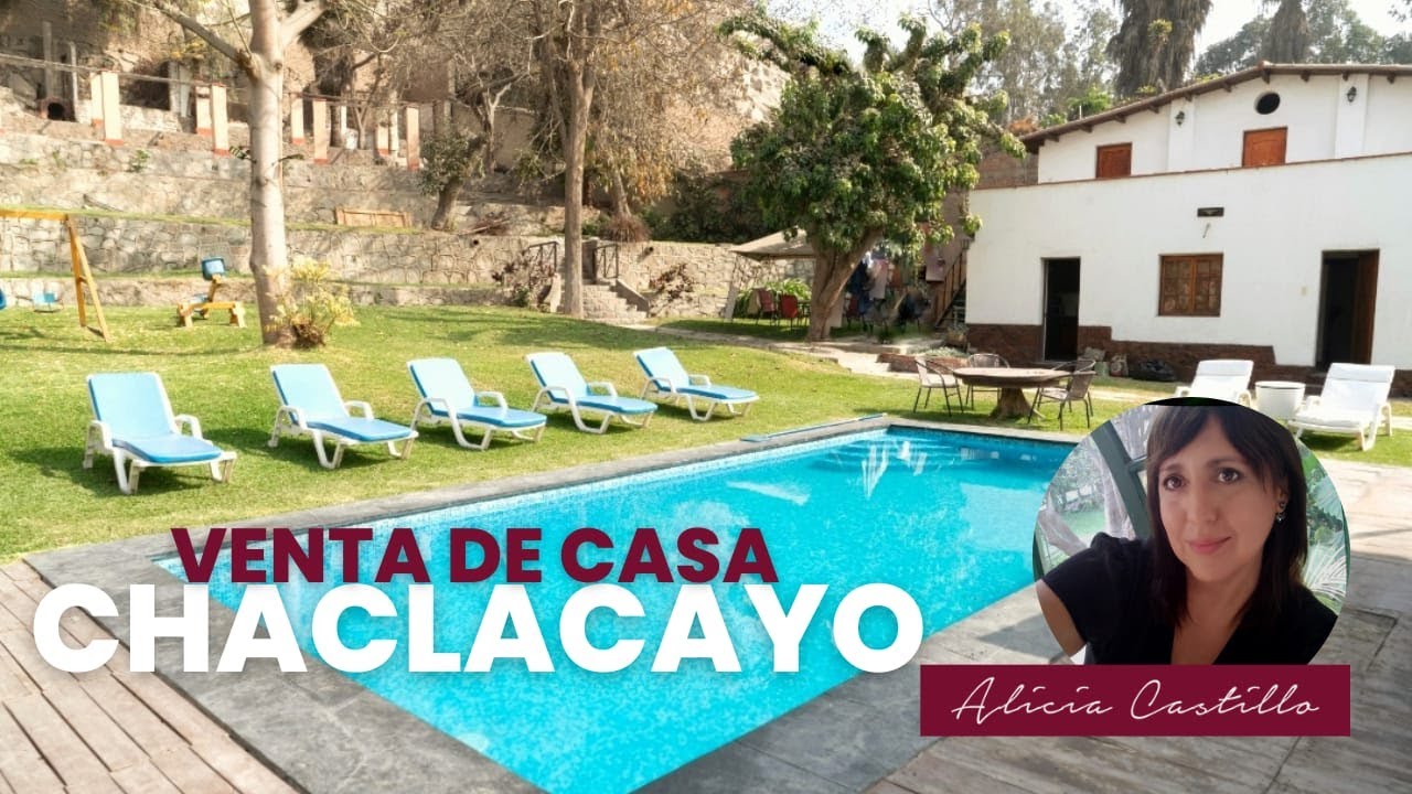 Chaclacayo, espectacular casa en venta