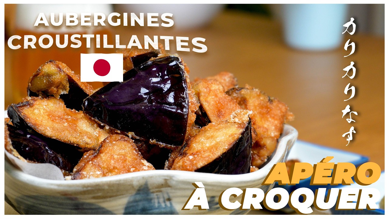 Aubergines Croustillantes à la Japonaise🍆【カリカリなす】Karikari Nasu 🇯🇵