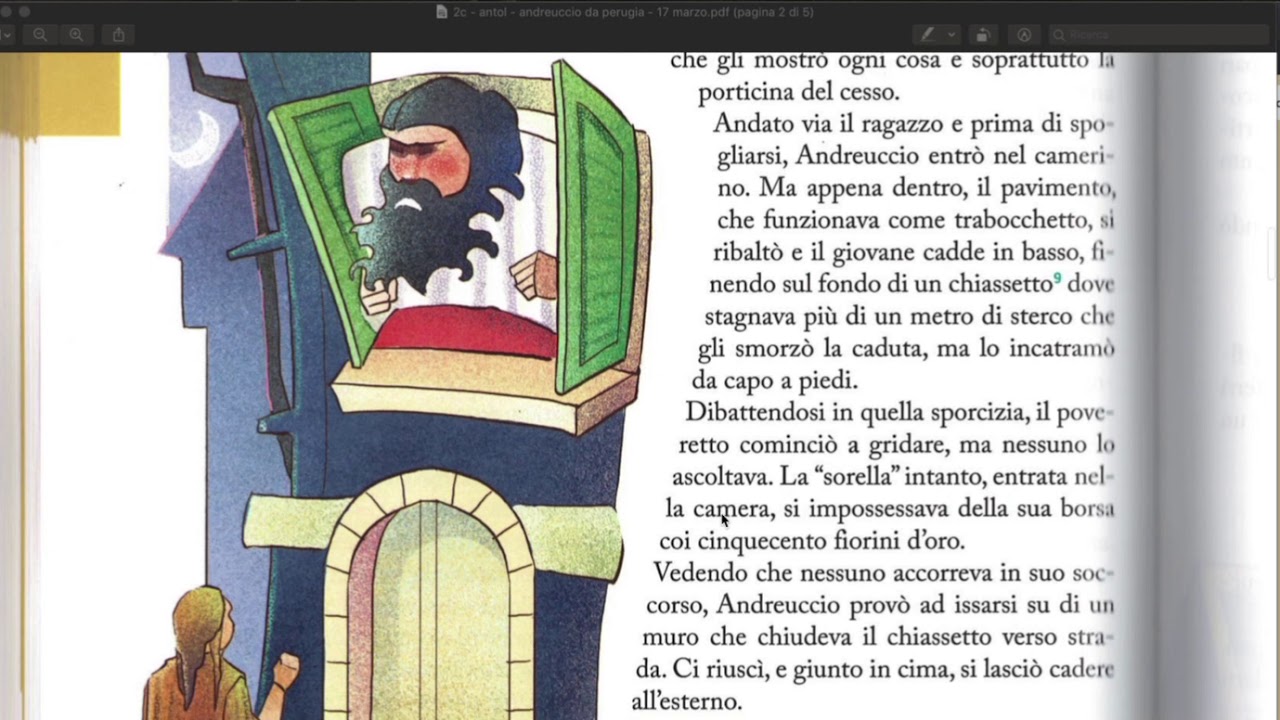 ANDREUCCIO DA PERUGIA - LETTURA CON VOCE GUIDA