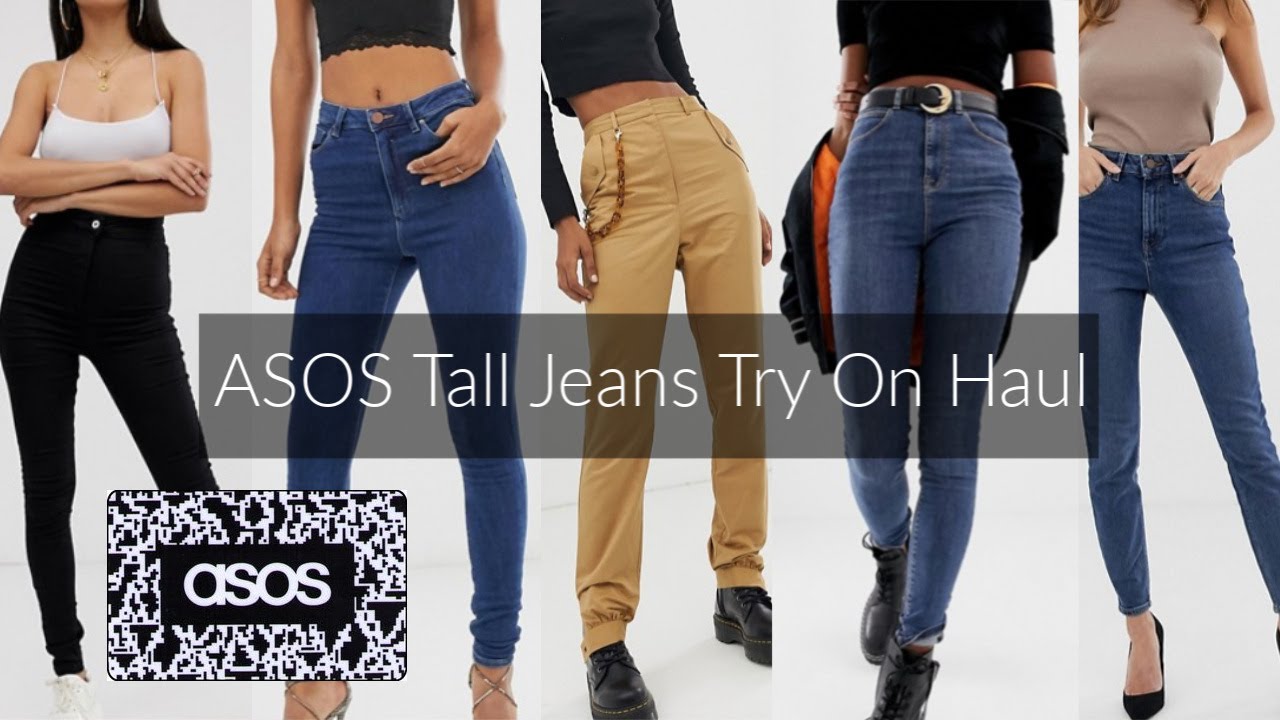 ASOS Tall Jeans Try On Haul | Tall Girl Edition | 5'10