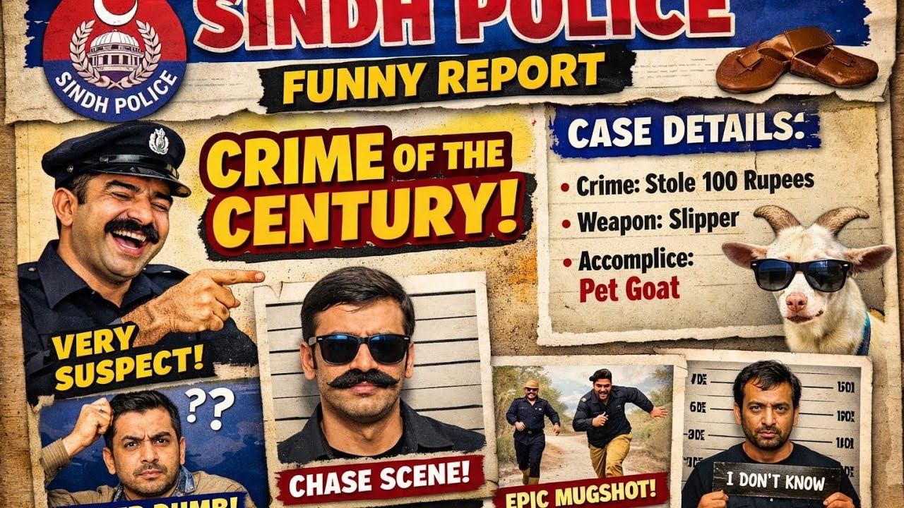 Sindhi police making drama 