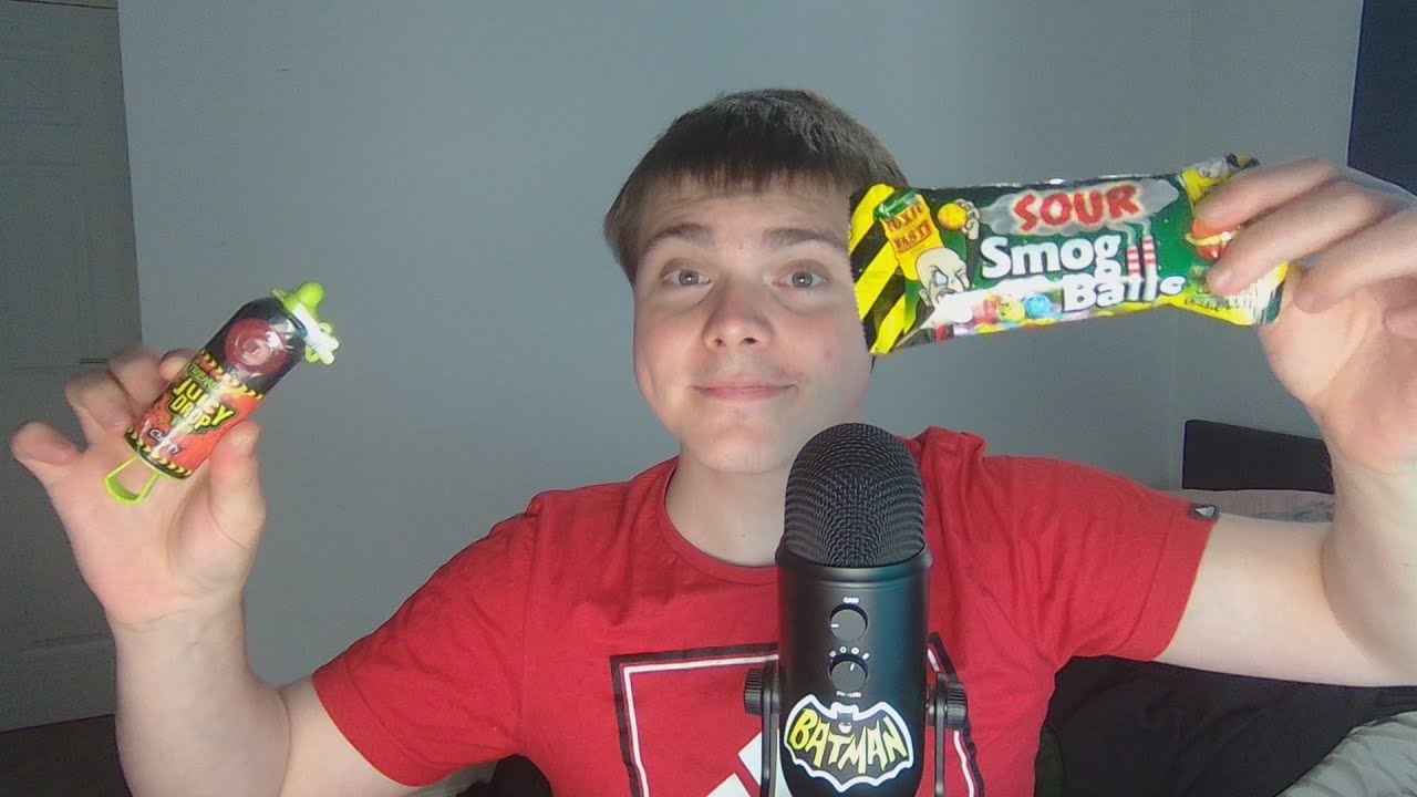 ASMR - eating sour candy