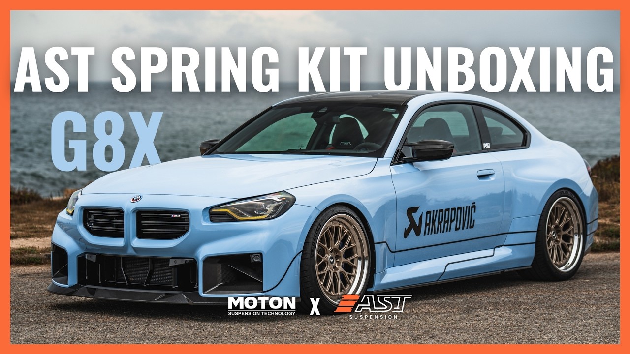 Unboxing the AST Suspension Adjustable Lowering Spring Kits for G80, G81, G82, G83, and G87!