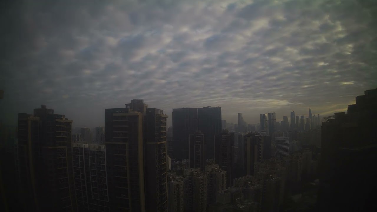 Shenzhen 24h Timelapse on 08.02.2026 4K 15mm Wide Angle