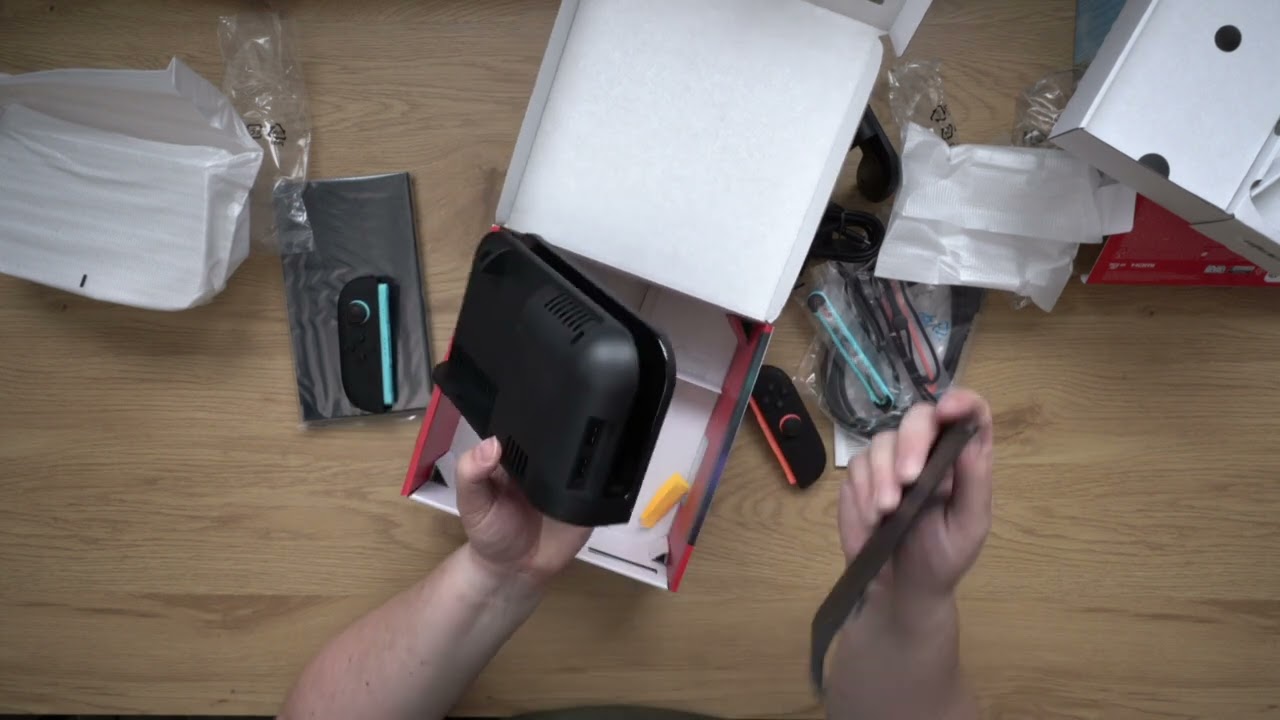 Nintendo Switch 2 auspacken (Unboxing)