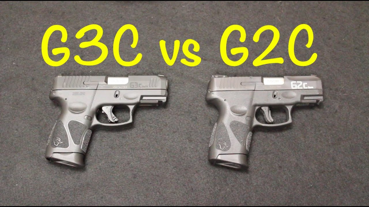 Taurus G3C против G2C