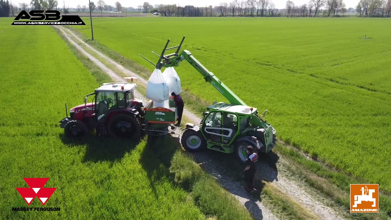 Spandiconcime Amazone ZA-TS 1700 Profis Tronic|Massey Ferguson MF5711 Dyna4