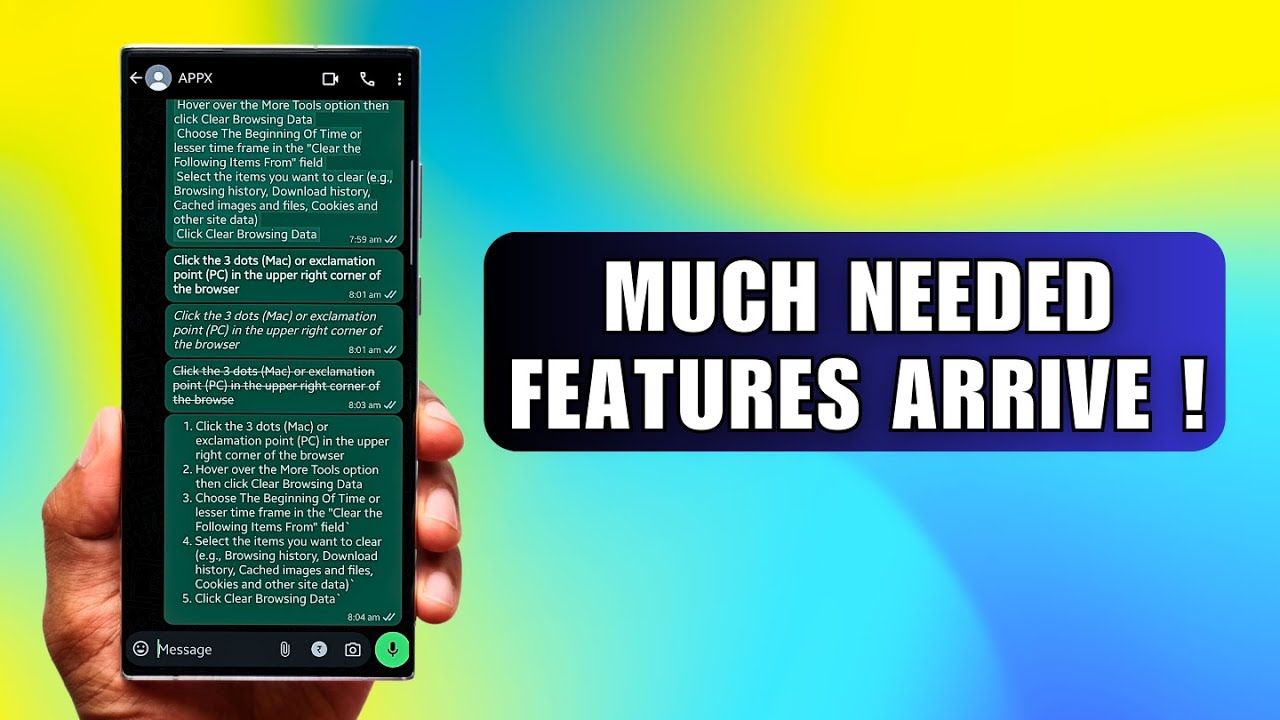 Huge Update : Explore WhatsApp's Latest Features That Transform Your Messaging Experience!