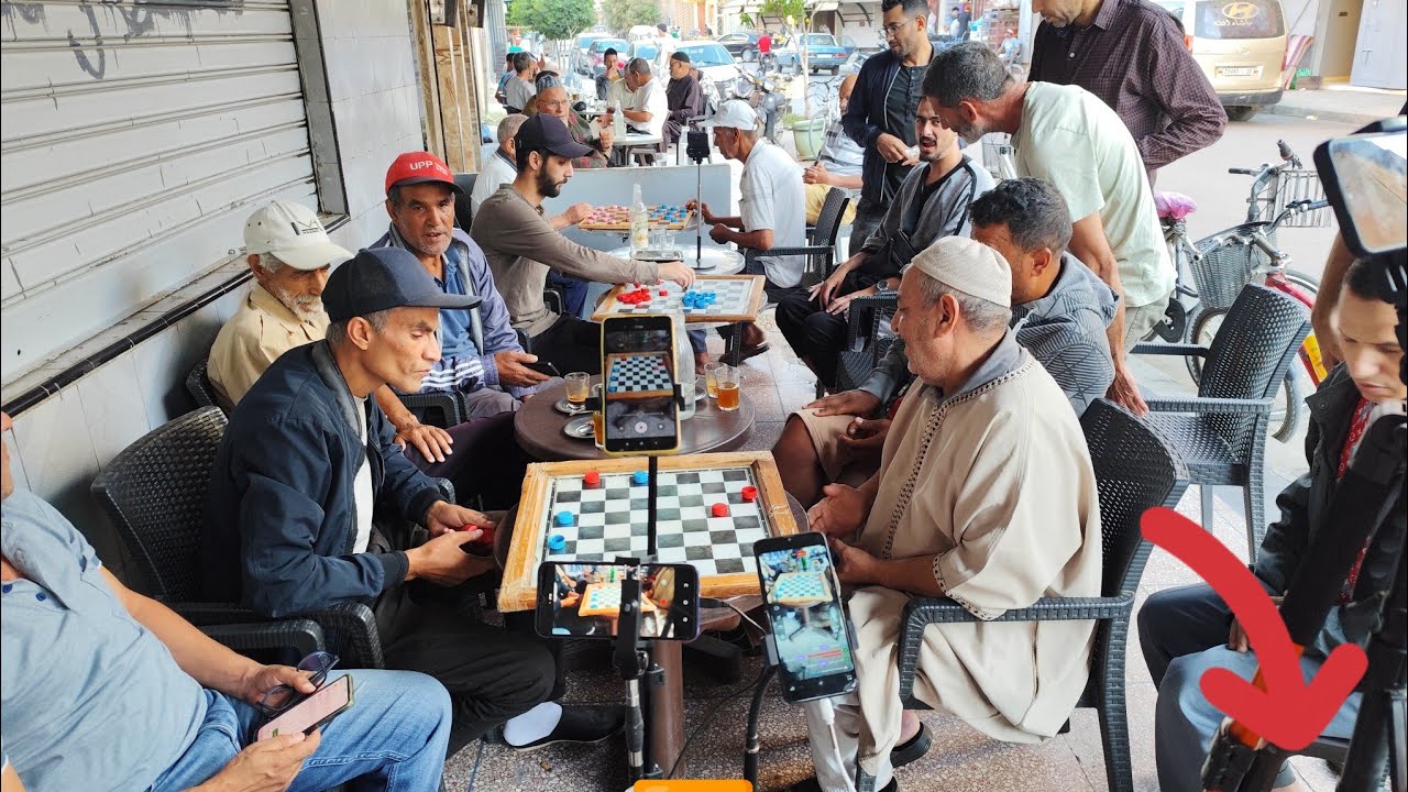 الدق واسكت الأبطال الضامة من مدينة القصر الكبير مشهد رائع جدا 