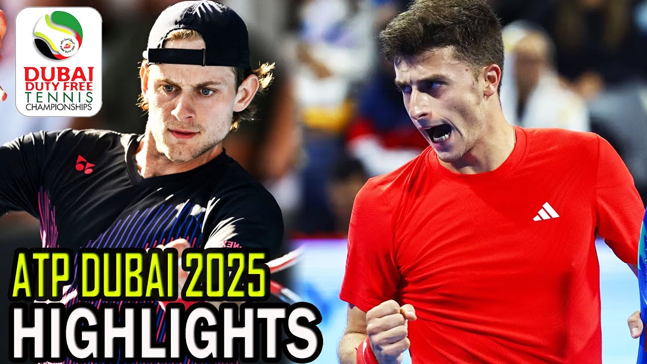 Luca Nardi vs Zizou Bergs Round 2 Highlights | Dubai 2025