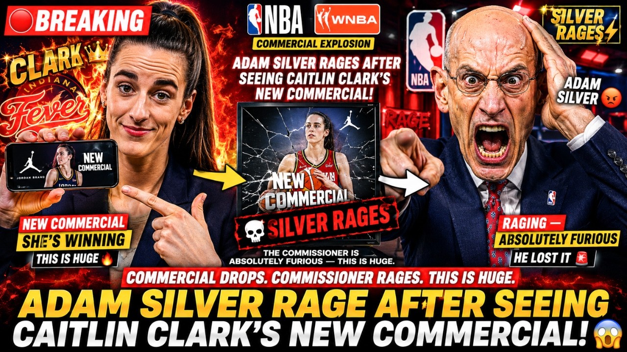 The Commercial That MADE Adam Silver LOSE IT &ndash; Clark's NEW Ad Has WNBA Commissioner FUMING