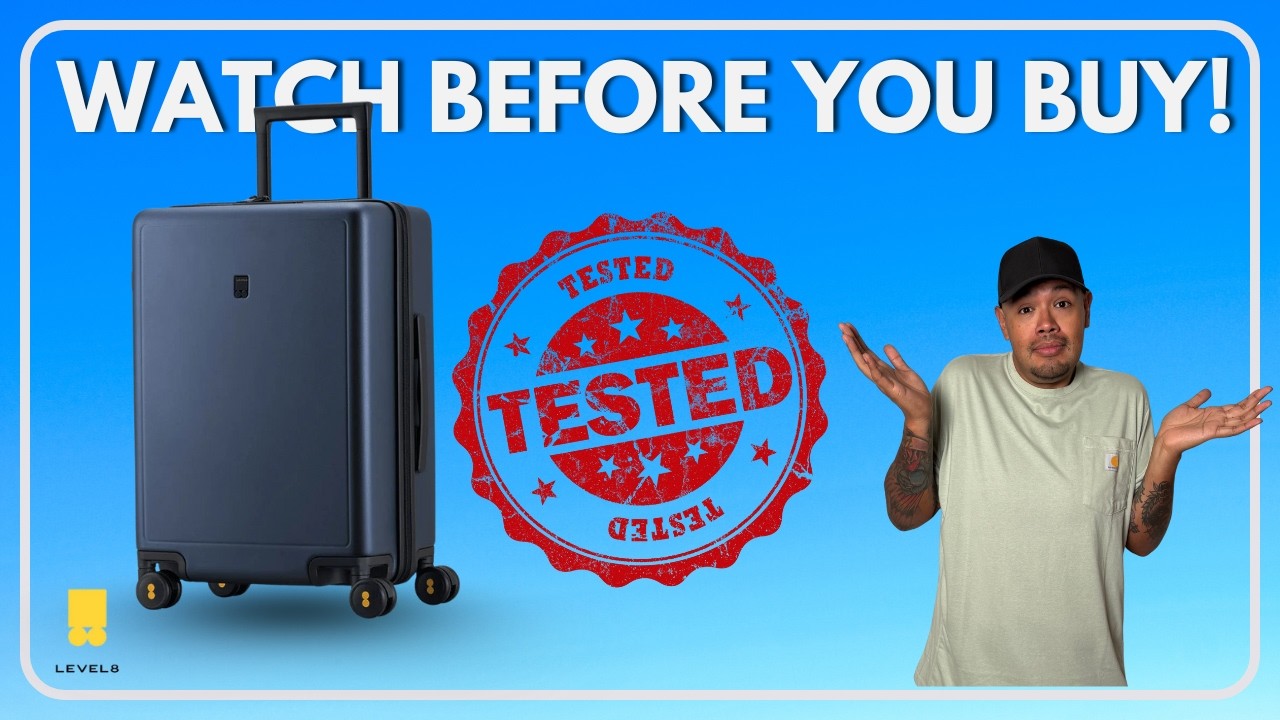 Level8 Luminous Textured Carry On: Fully Tested, Trash or Treasure?