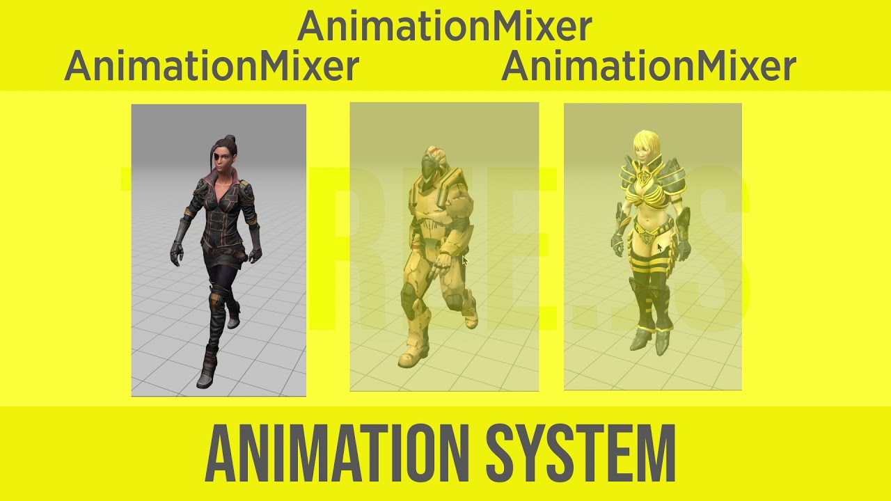 THREE.js Animation System