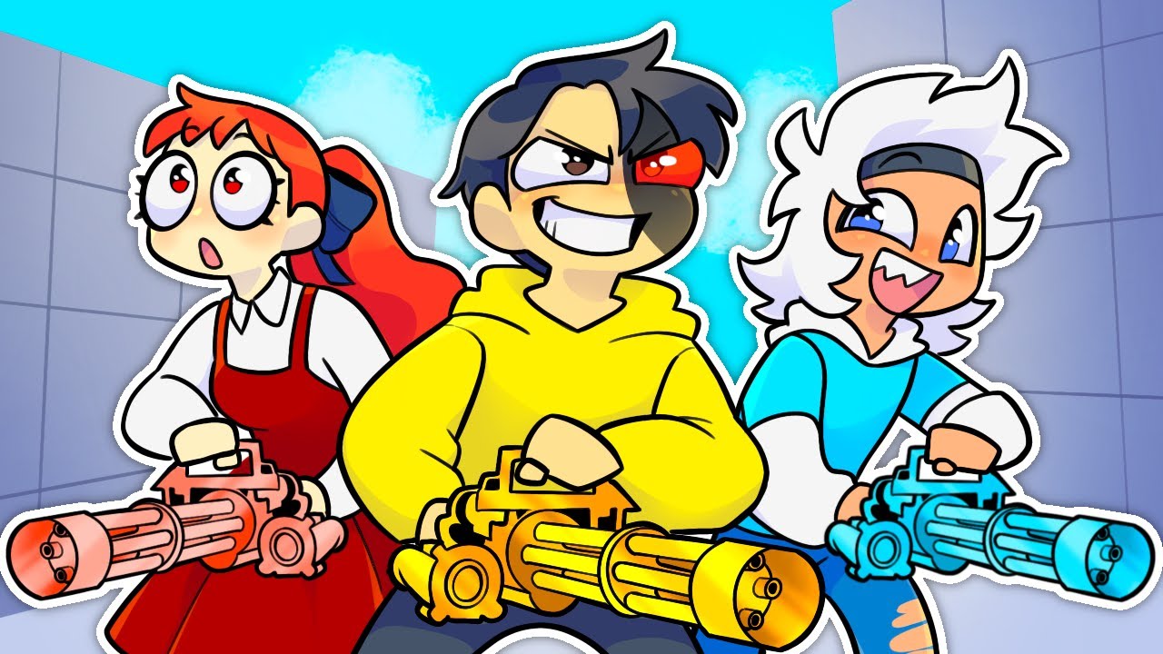 I Can ONLY Use the MINIGUN... (Roblox Rivals)