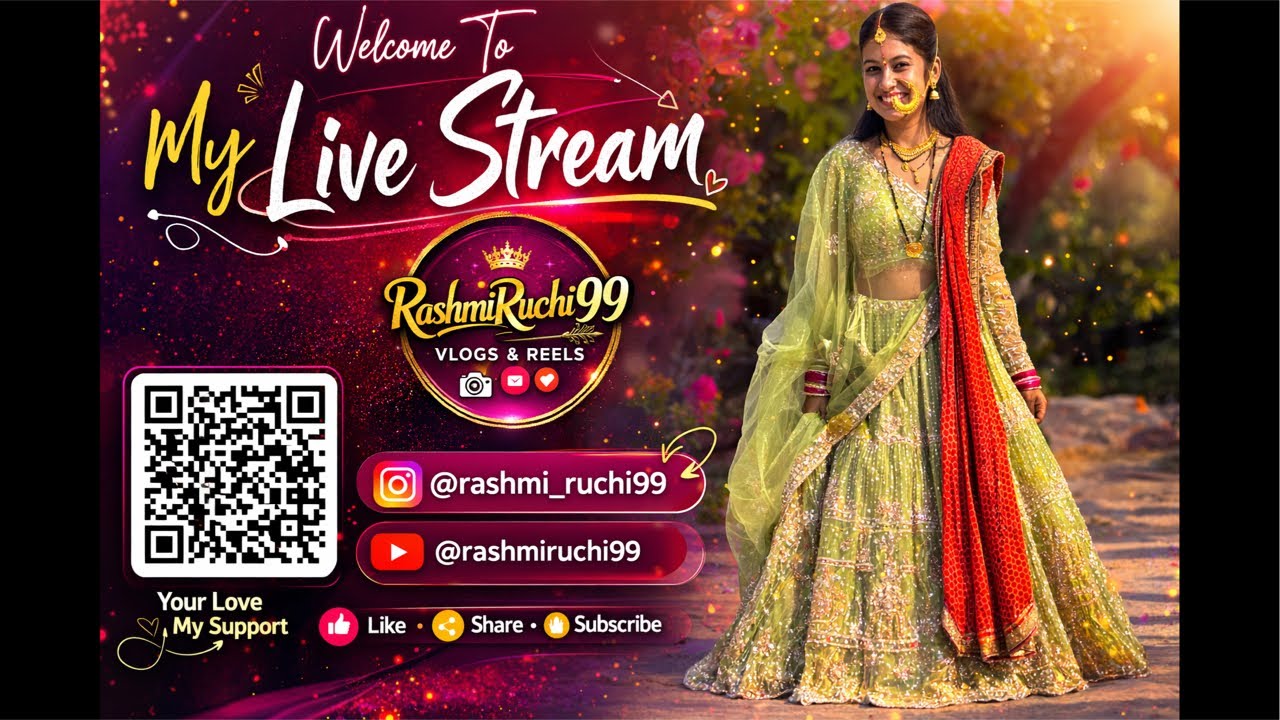 Rashmi ruchi  is live