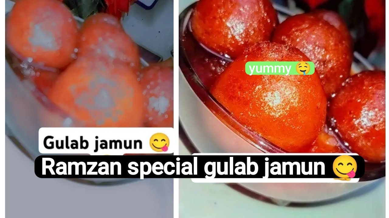 Ramzan special recipe🤤 gulab jamun 😋